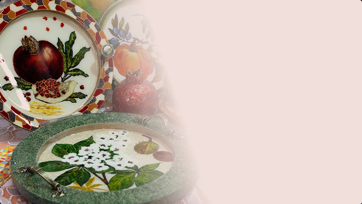 Прикладное искусство — декоративные тарелки